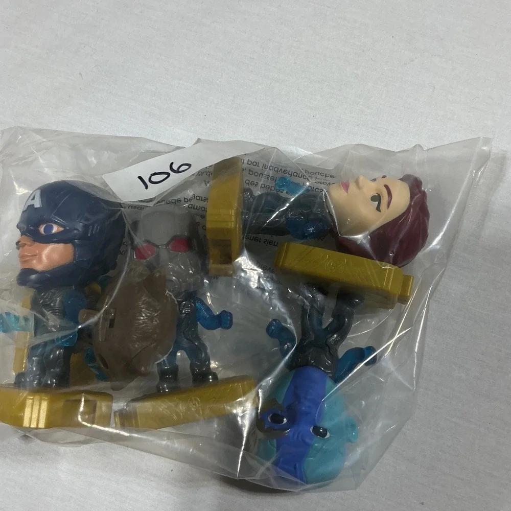 McDonalds Marvel Avengers Endgame Happy Meal Figures Lot of 5